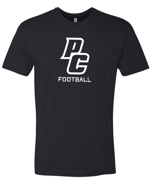 PC Football T-Shirt - Black