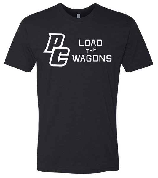 PC Football Load the Wagons Black Tee